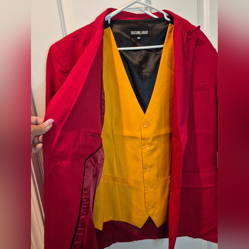 Joker Jacket & Vest From The Joker Movie Size XL Cosplay Halloween Costume